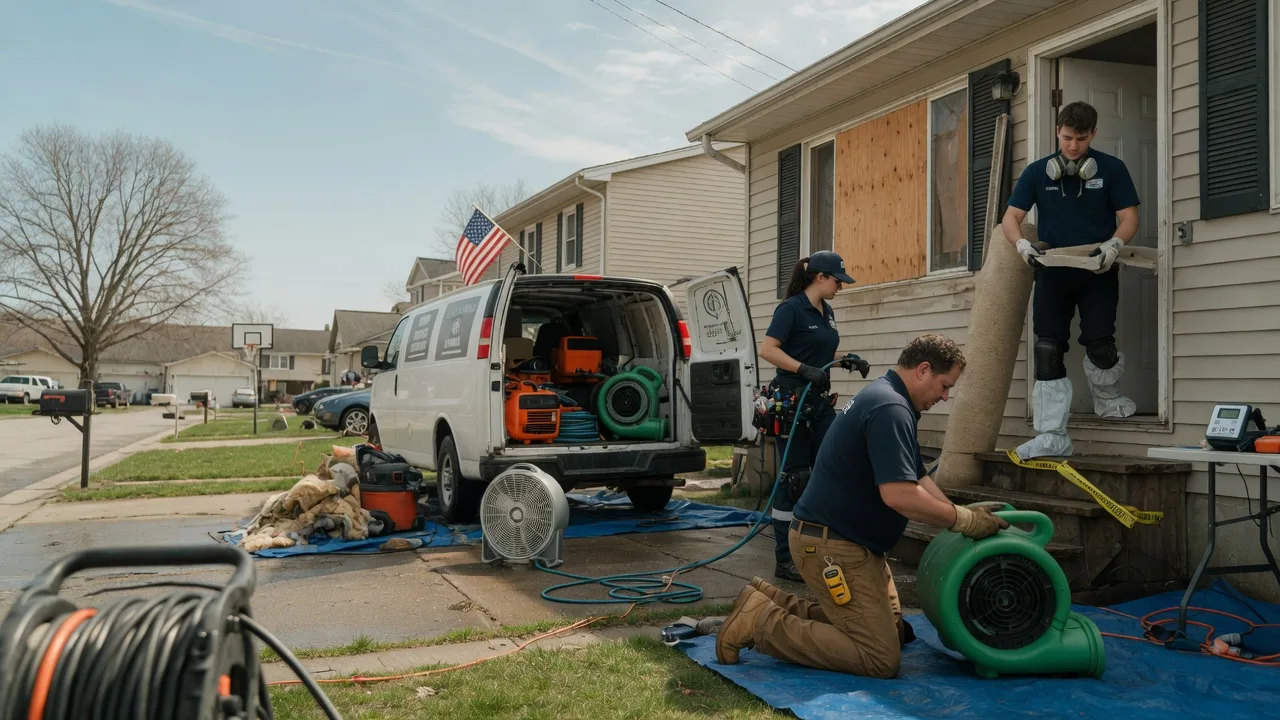 Water Damage Restoration in Campbell Hill, IL near me